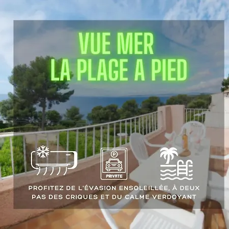 Apartment Panoramic Levant View-4 Ppl-sea-pool-tennis *